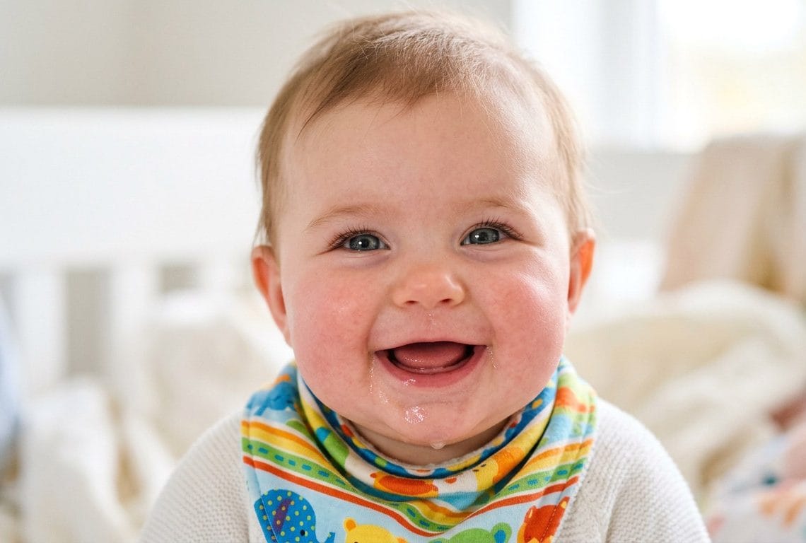 Why Is My 4 Month Old Drooling So Much? (Is It Teething?)